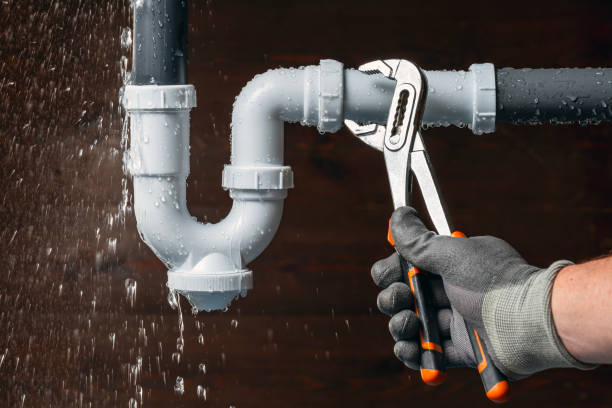 Professional Emergency Plumber technician working in Adams, NY